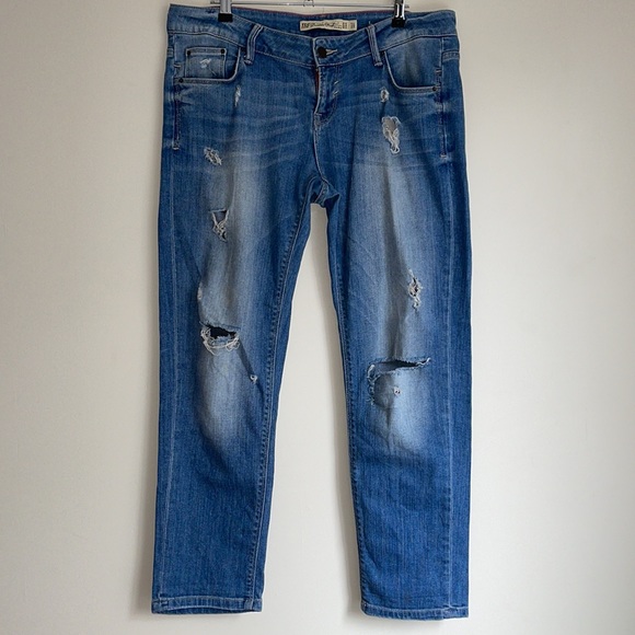 ZARA | TRF Premium Wash distressed denim jeans - Picture 6 of 7